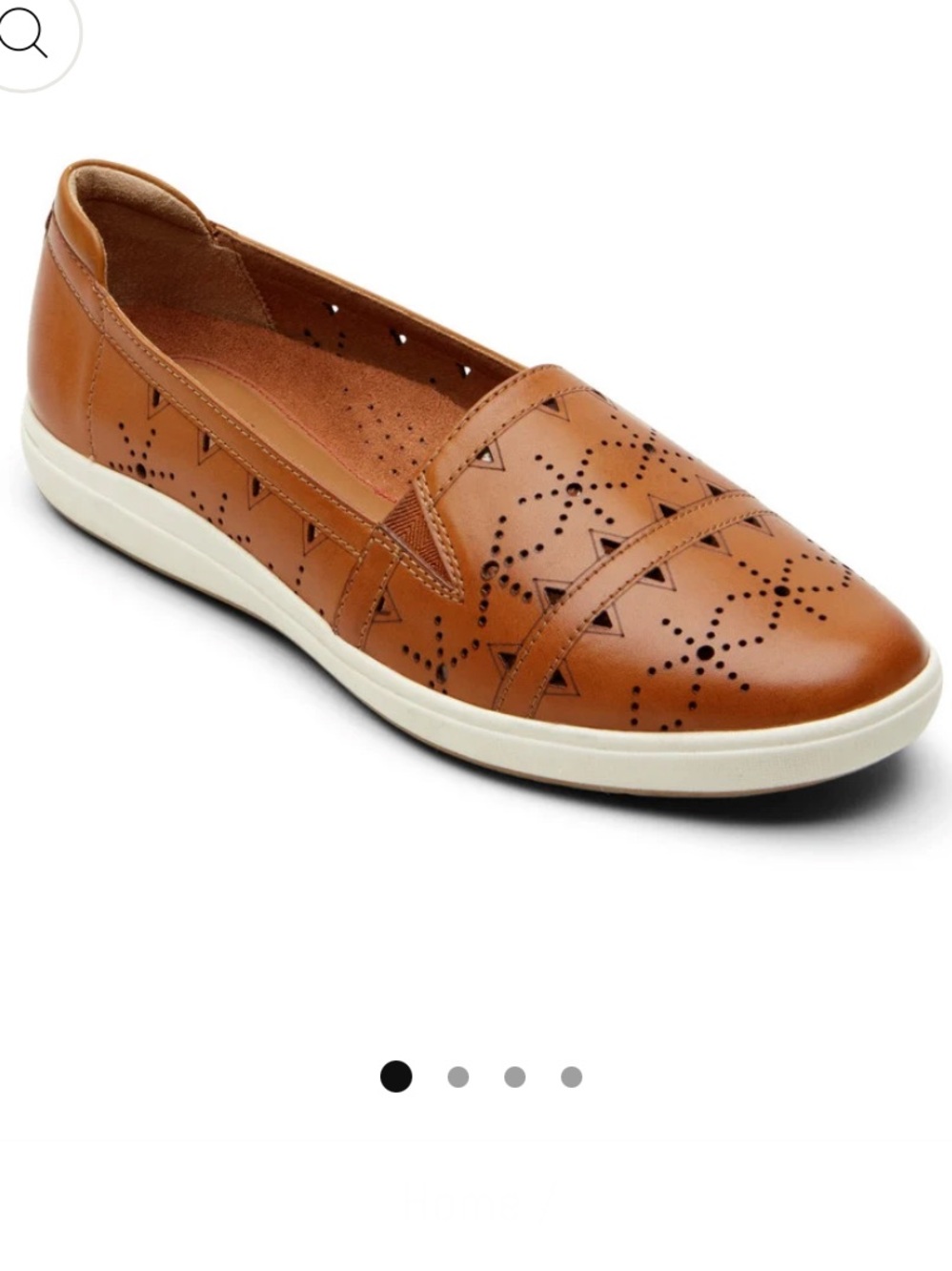 Cobb Hill Women's Tan Leather Bailee Loafer Size 9.5W New